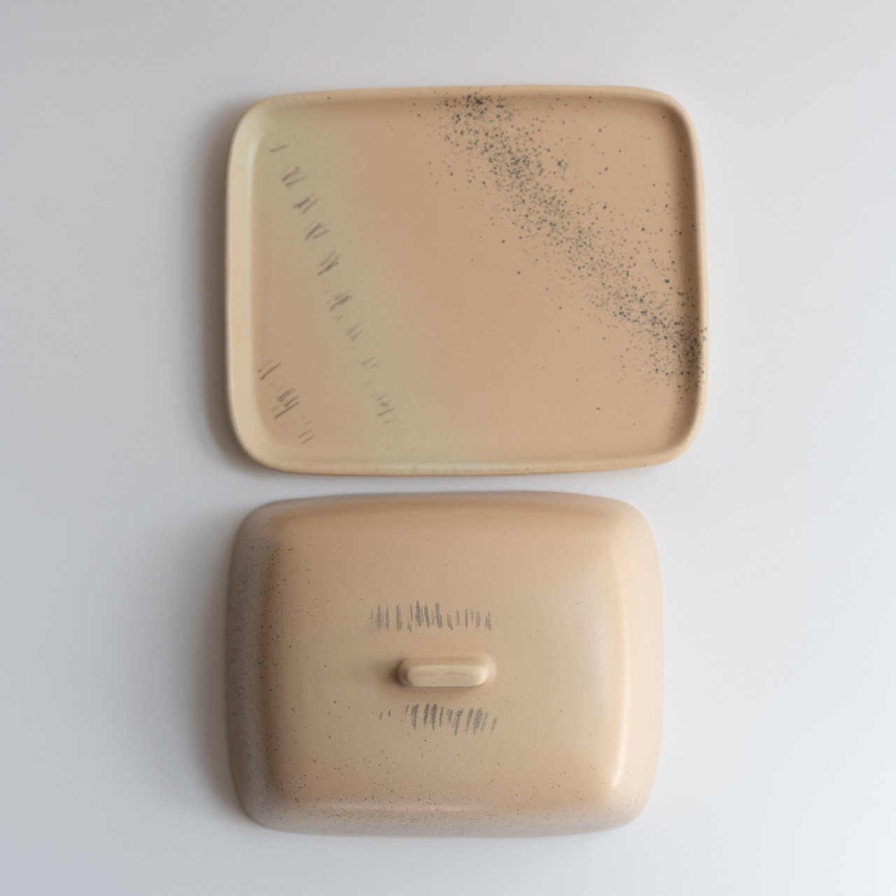 HKLIVING Ceramic Butter Dish - Lifestory