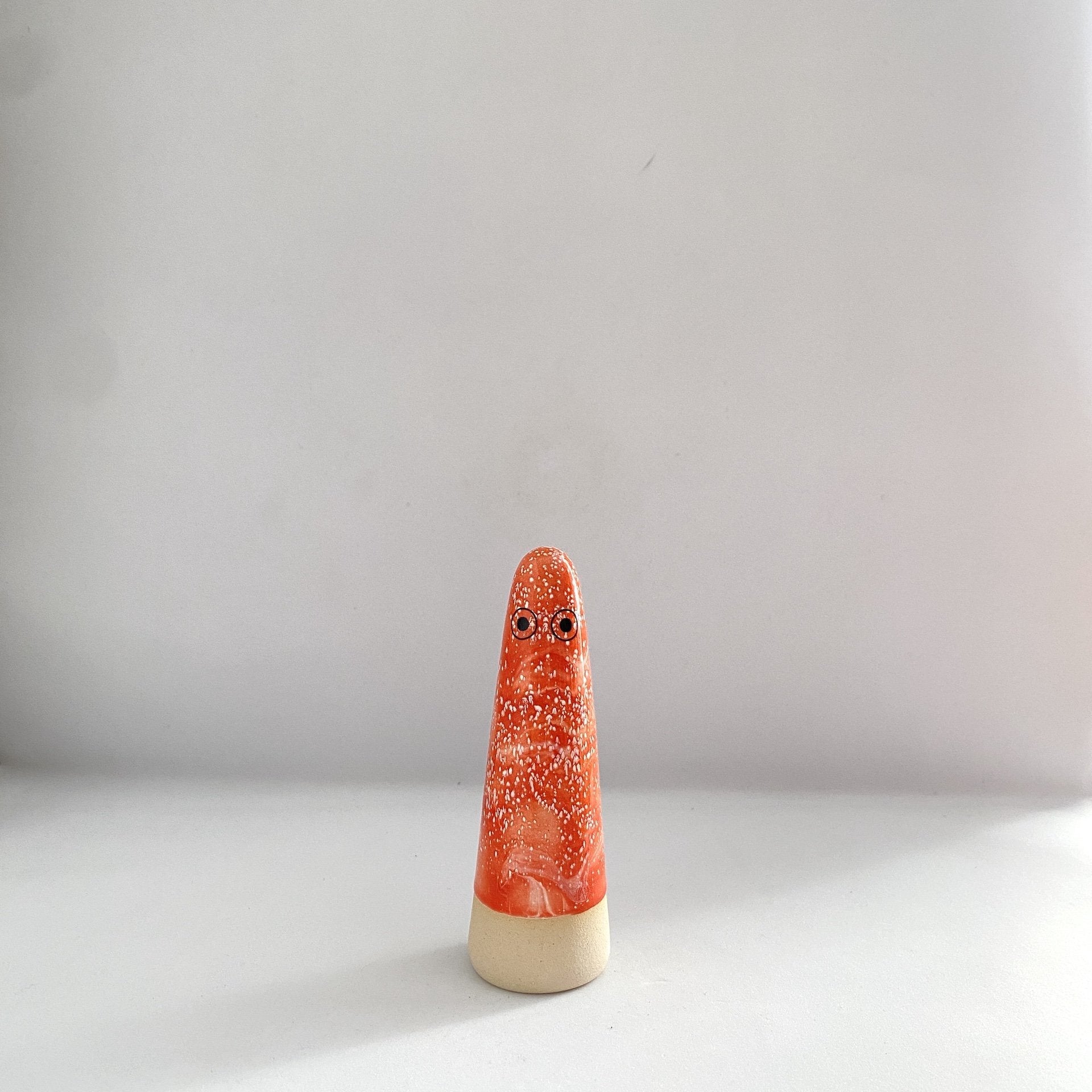 Ghost | Cosmic Red 2 | Ceramic Figurine | by Studio Arhoj - Lifestory - Studio Arhoj