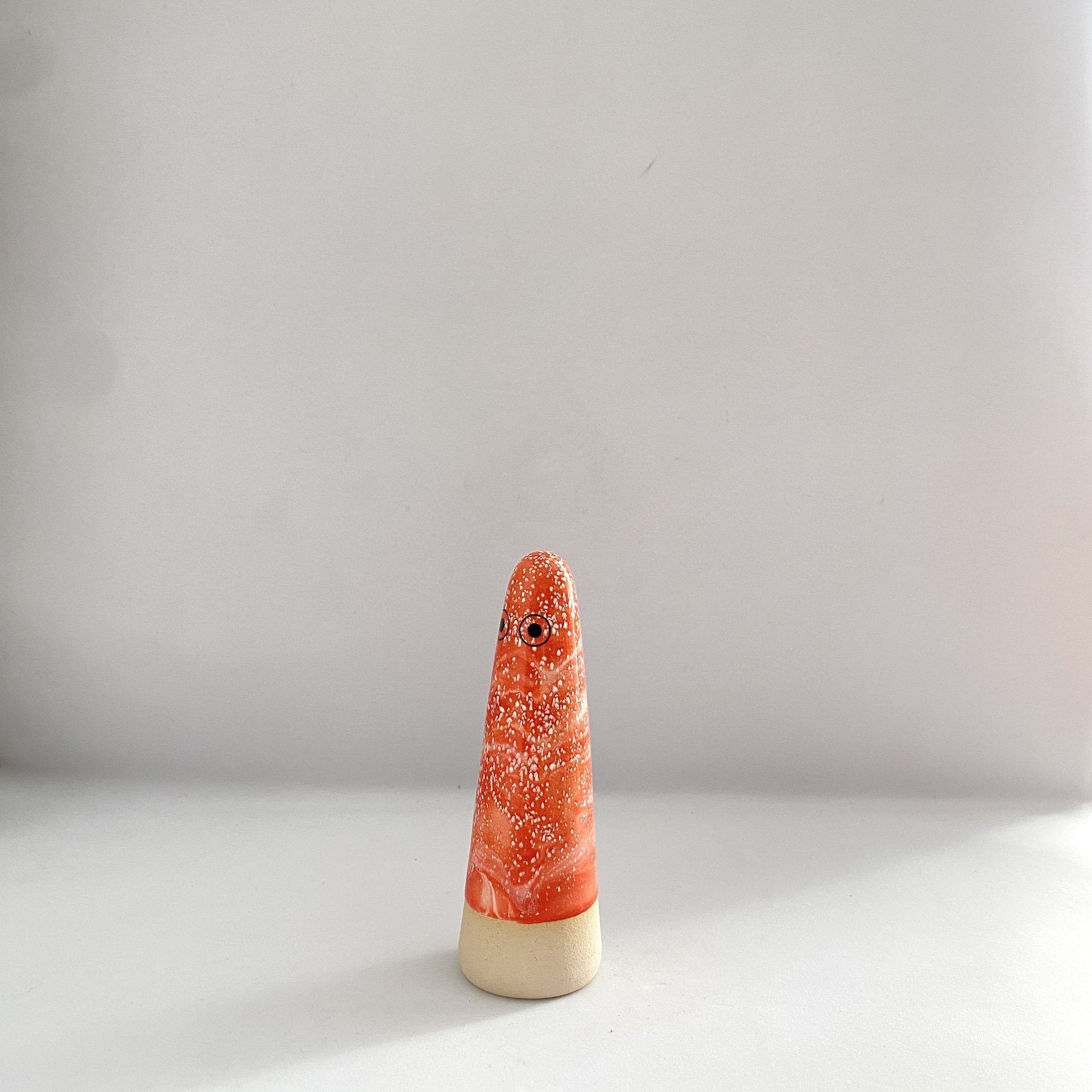 Ghost | Cosmic Red 2 | Ceramic Figurine | by Studio Arhoj - Lifestory - Studio Arhoj