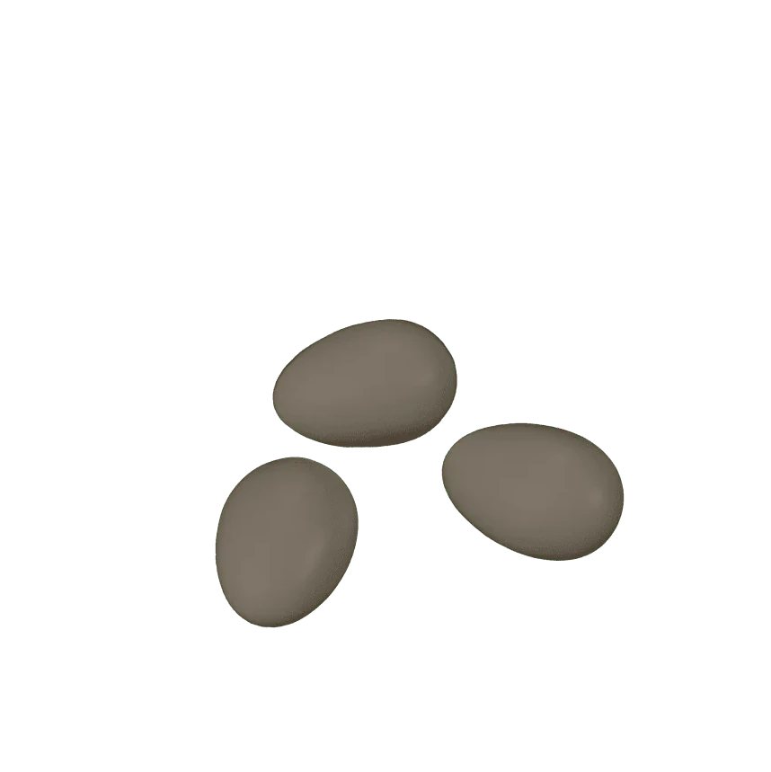 Deco Eggs | Dust Colour | Ceramic | by DBKD - Lifestory
