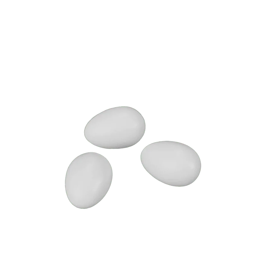 Deco Eggs | White | Ceramic | by DBKD - Lifestory