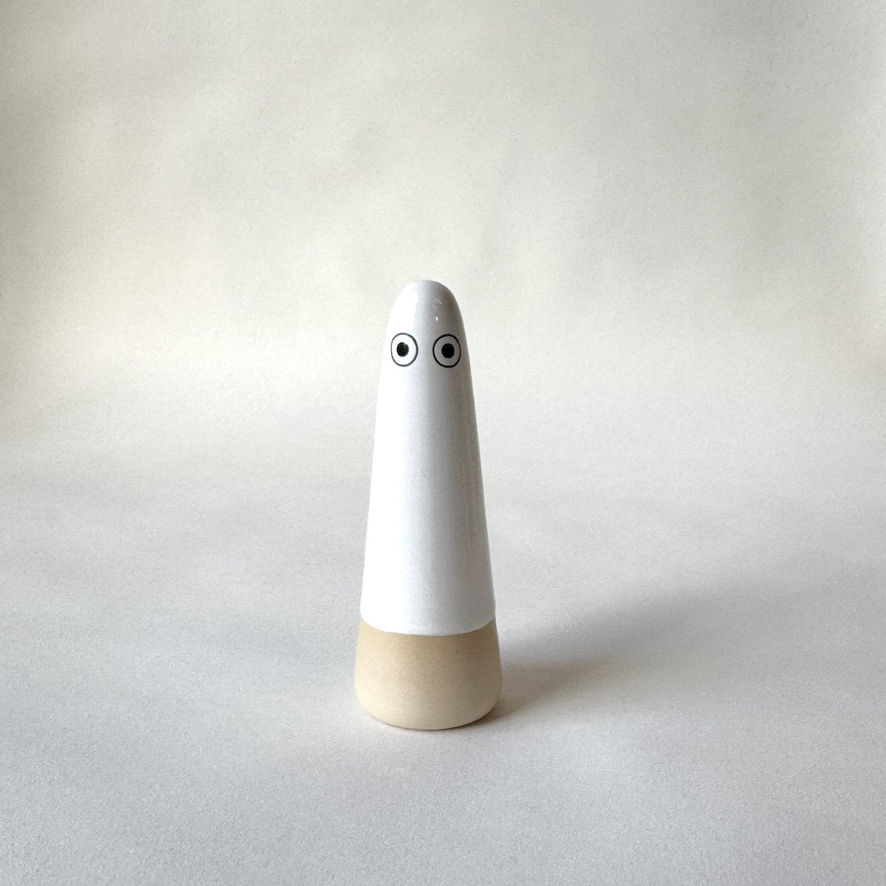 Ghost | Classic White | Ceramic Figurine | by Studio Arhoj