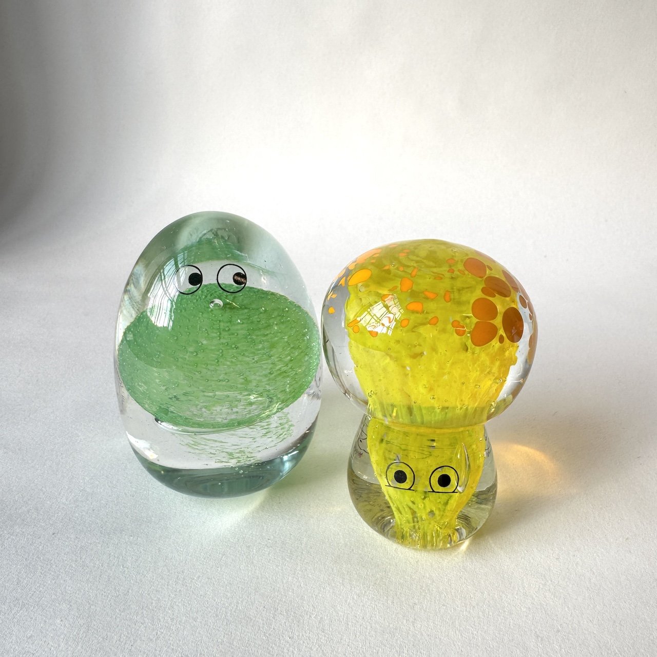 Crystal Blob | Linn | Shroom | handblown by Studio Arhoj