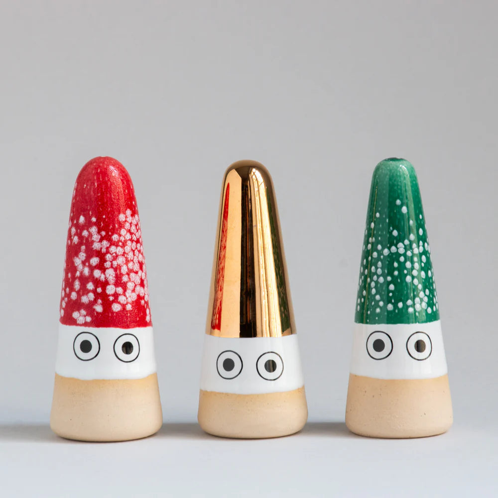 ‘Nisse' Christmas Ghost in 14k Gold Lustre | 2024 Limited Edition by Studio Arhoj - Lifestory