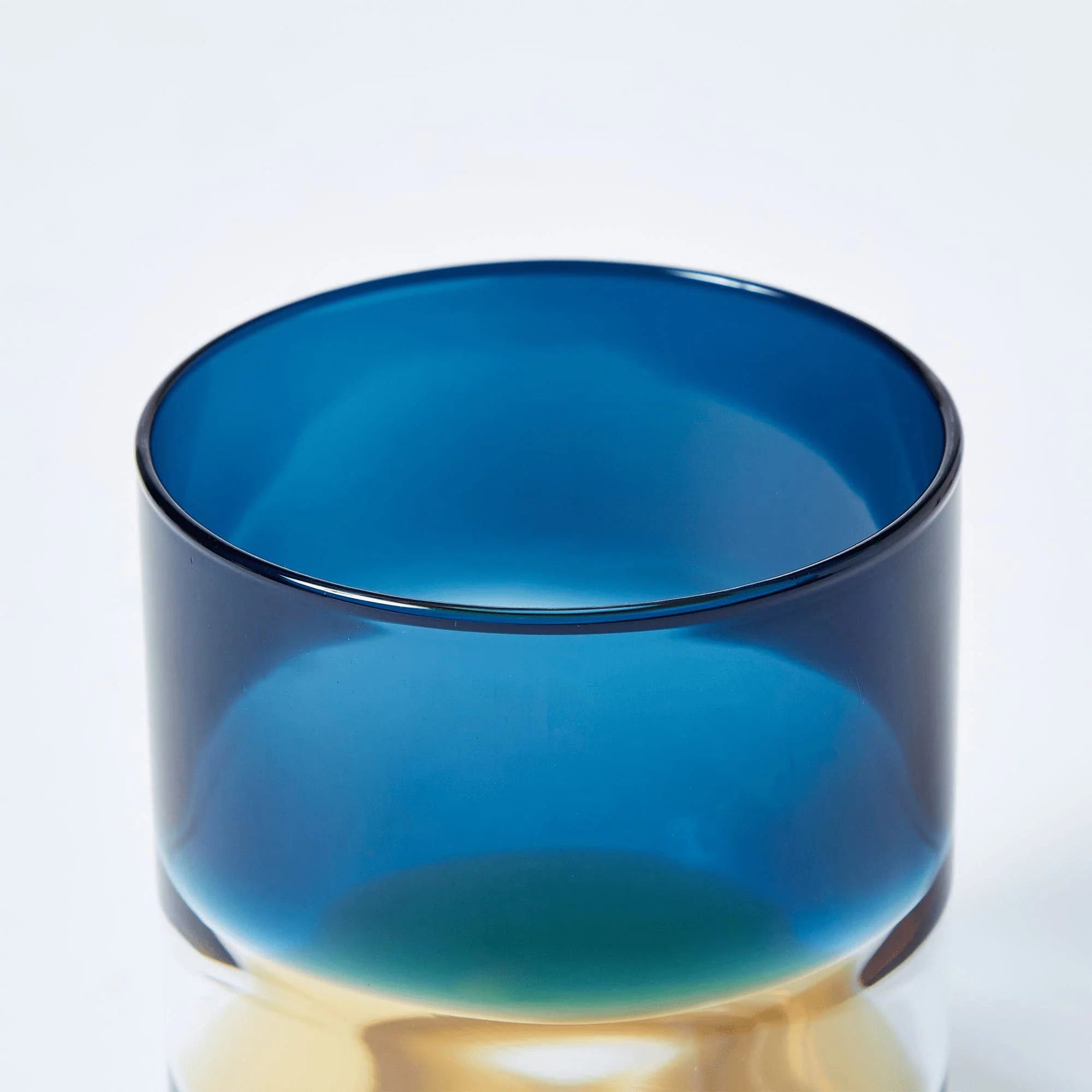 Ombre Tumbler in blue and amber by The Conran Shop