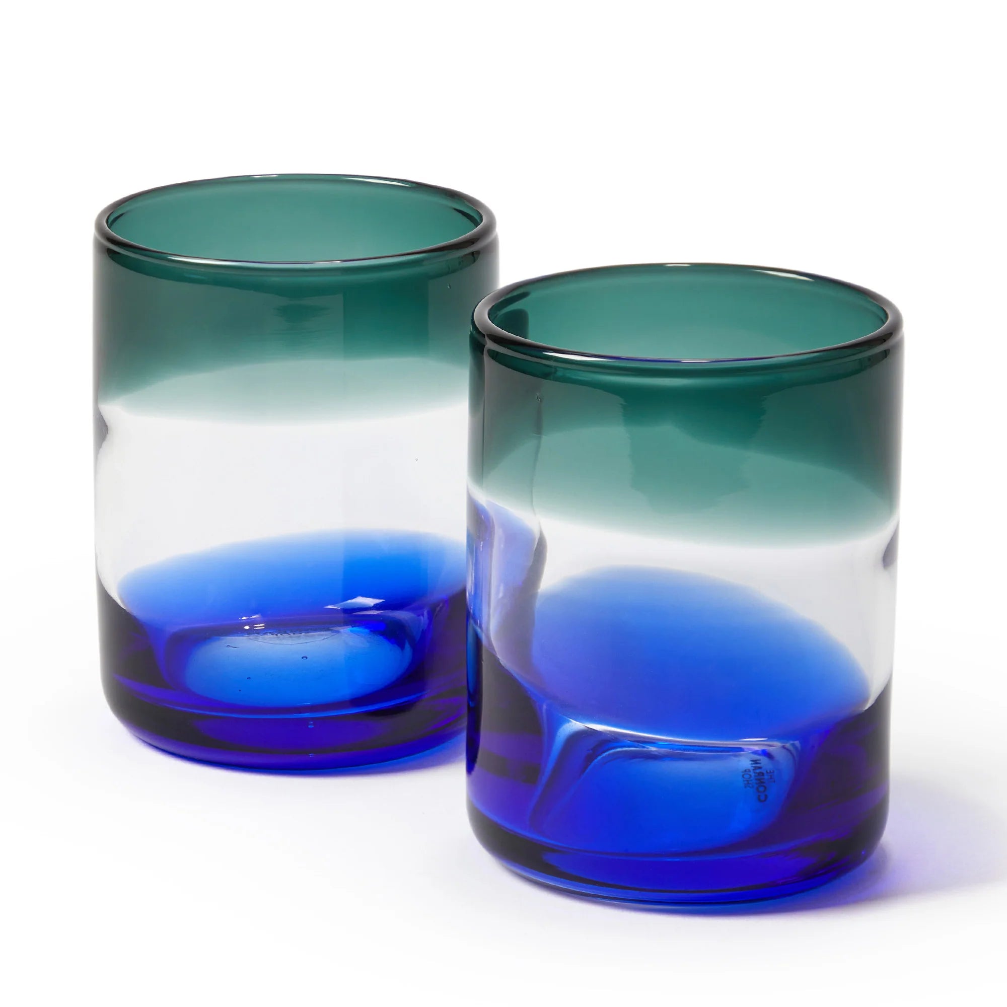 Ombre Tumbler in cobalt and green by The Conran Shop