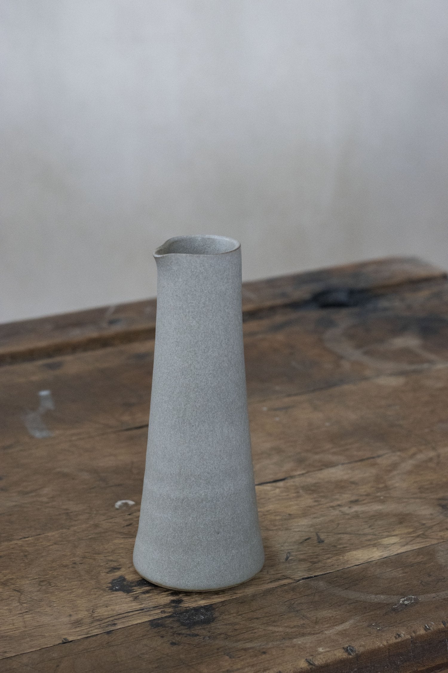 Tall Pourer / Jug | Feather Grey | by Borja Moronta - Lifestory
