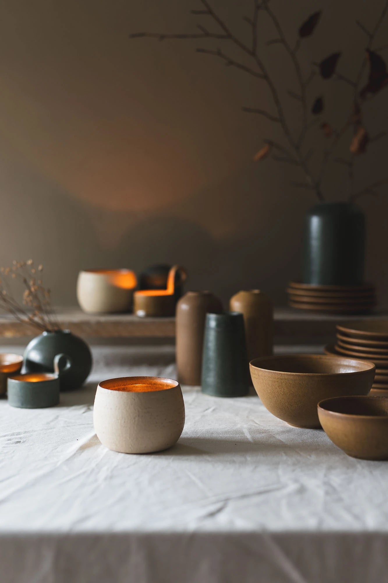 Glow bowl in Toffee by Sophia McEvoy Ceramics - Lifestory