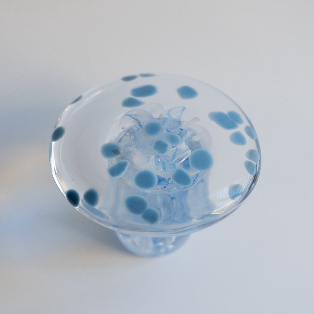 Studio Arhoj Crystal Blob | Rowan Schroom | Handblown Glass - Lifestory