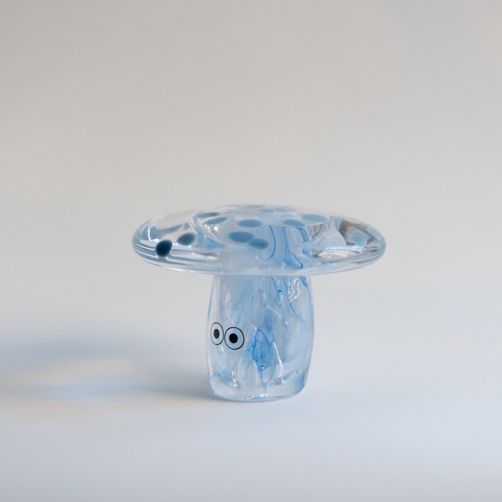 Studio Arhoj Crystal Blob | Rowan Schroom | Handblown Glass - Lifestory