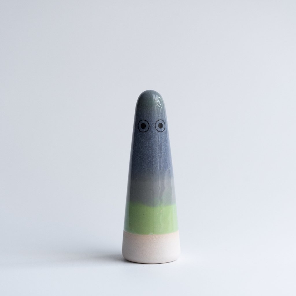 Studio Arhoj Ghosts in Various Blues and Green Glazes