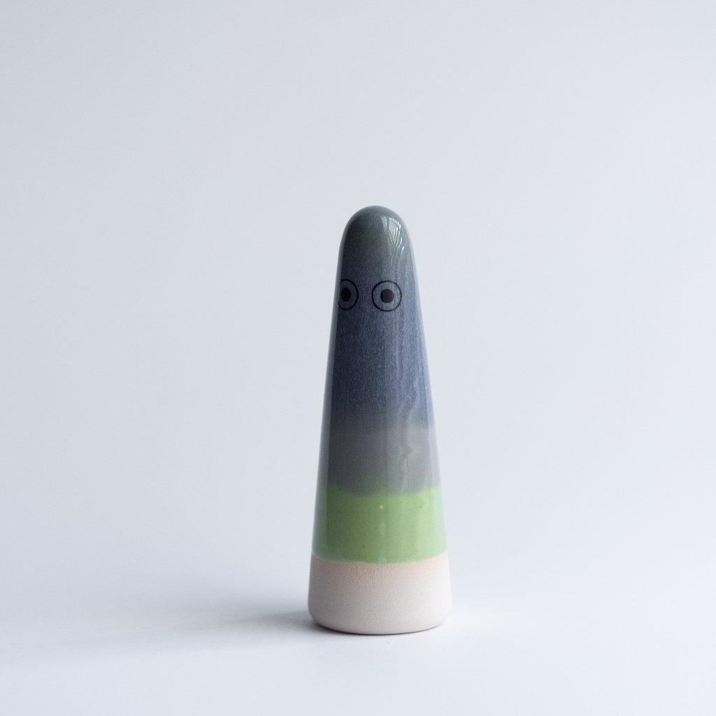 Studio Arhoj Ghosts in Various Blues and Green Glazes