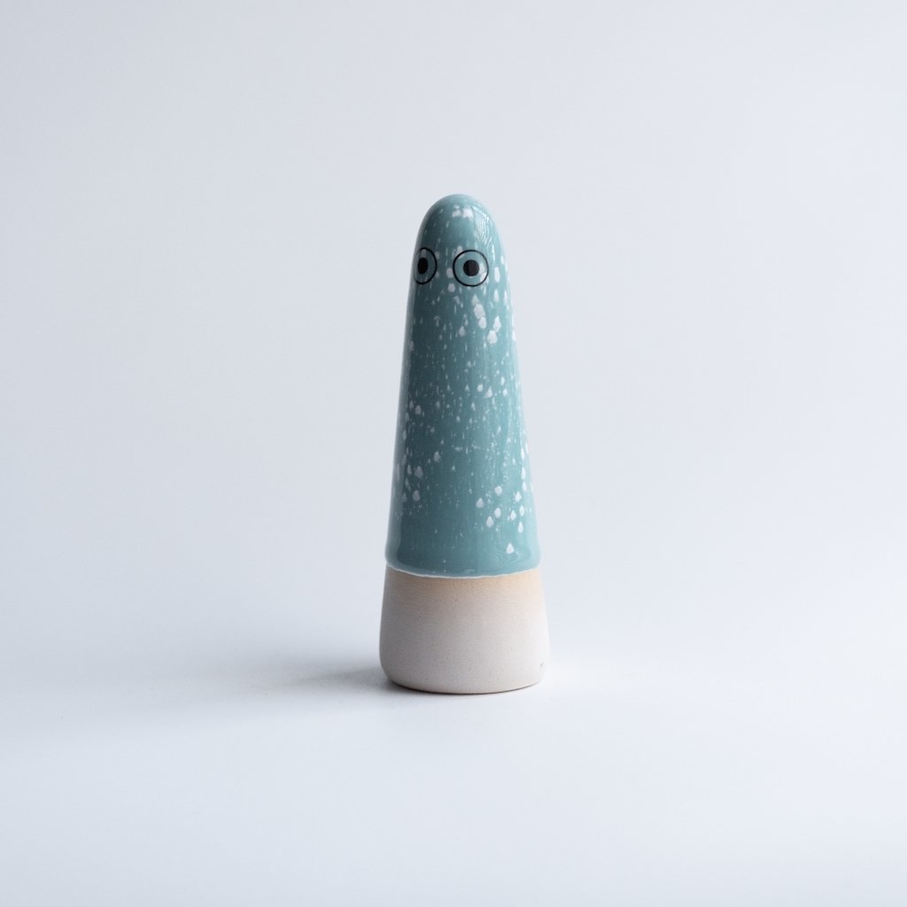 Studio Arhoj Ghosts in Various Blues and Green Glazes