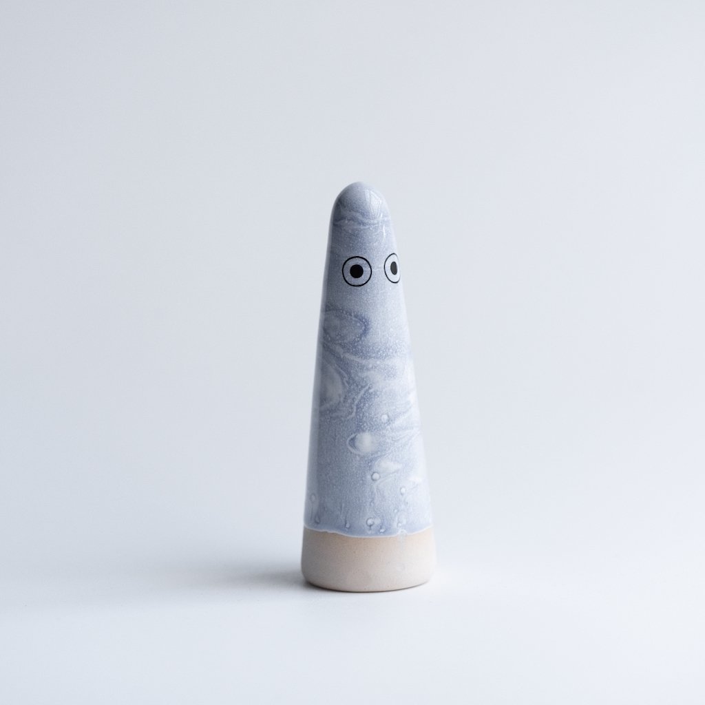 Studio Arhoj Ghosts in Various Blues and Green Glazes