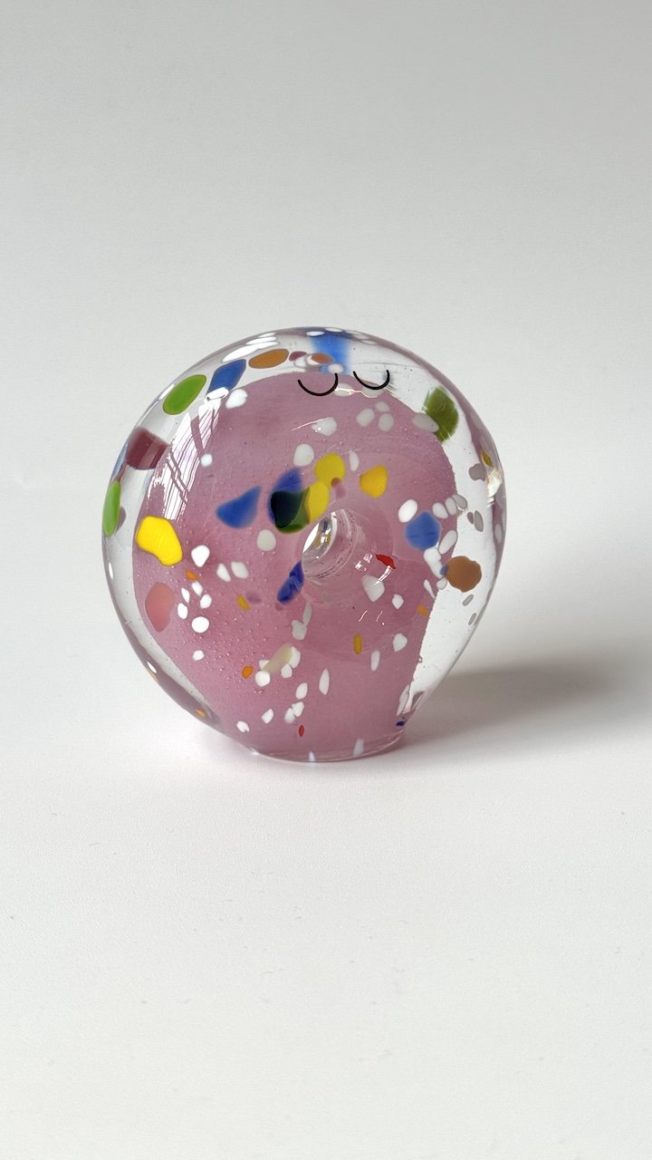 Crystal Blob | Dessie Donut | handblown by Studio Arhoj
