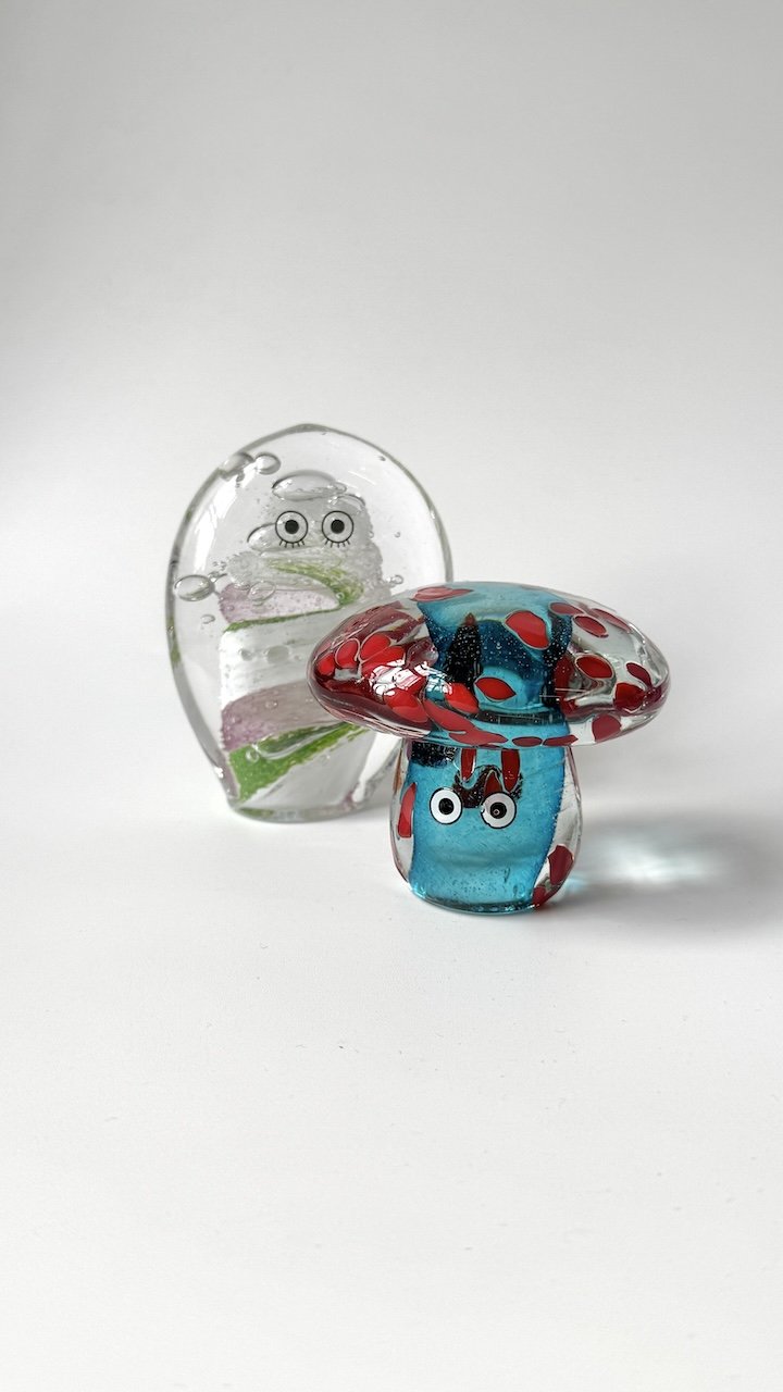 Crystal Blob | Lincy | handblown by Studio Arhoj