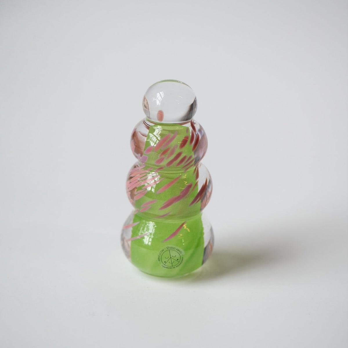 Studio Arhoj Crystal Blob | Nola | Pink and Green