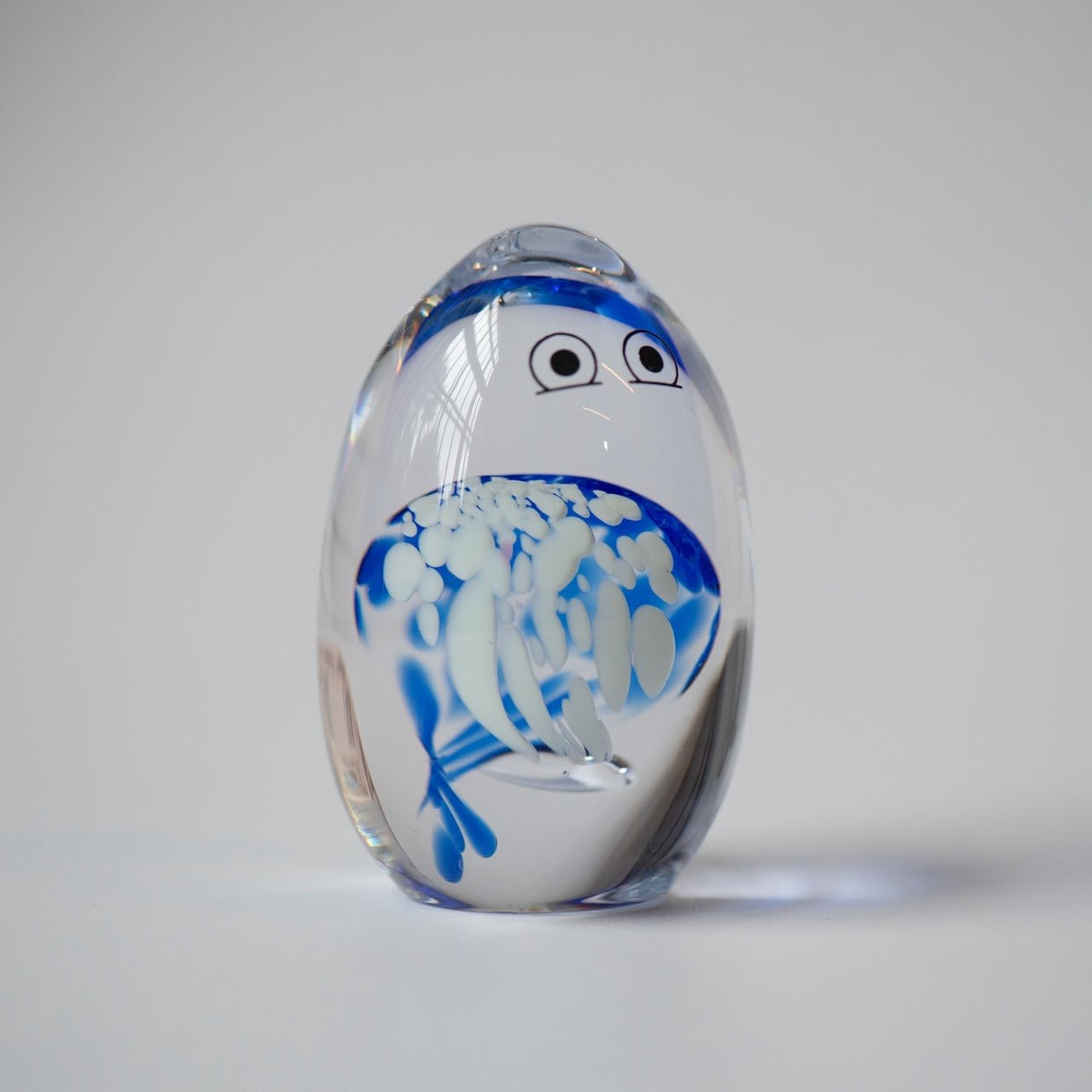 Studio Arhoj Crystal Blob | Levi | Blue and White