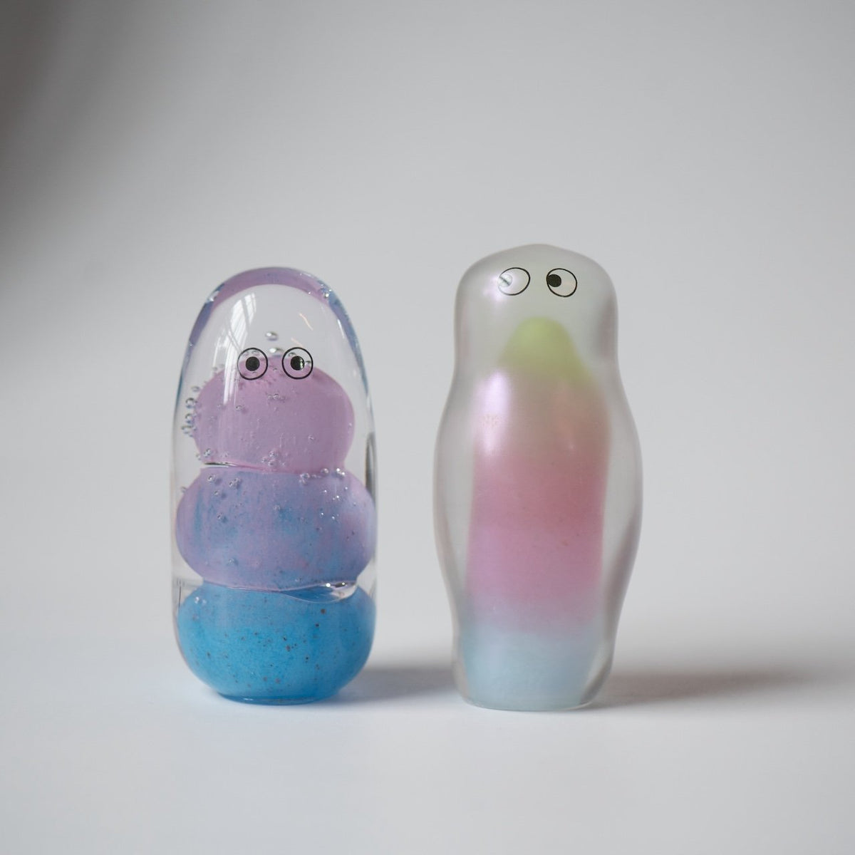 Studio Arhoj Crystal Blob | Starry Pink | handblown glass figurine
