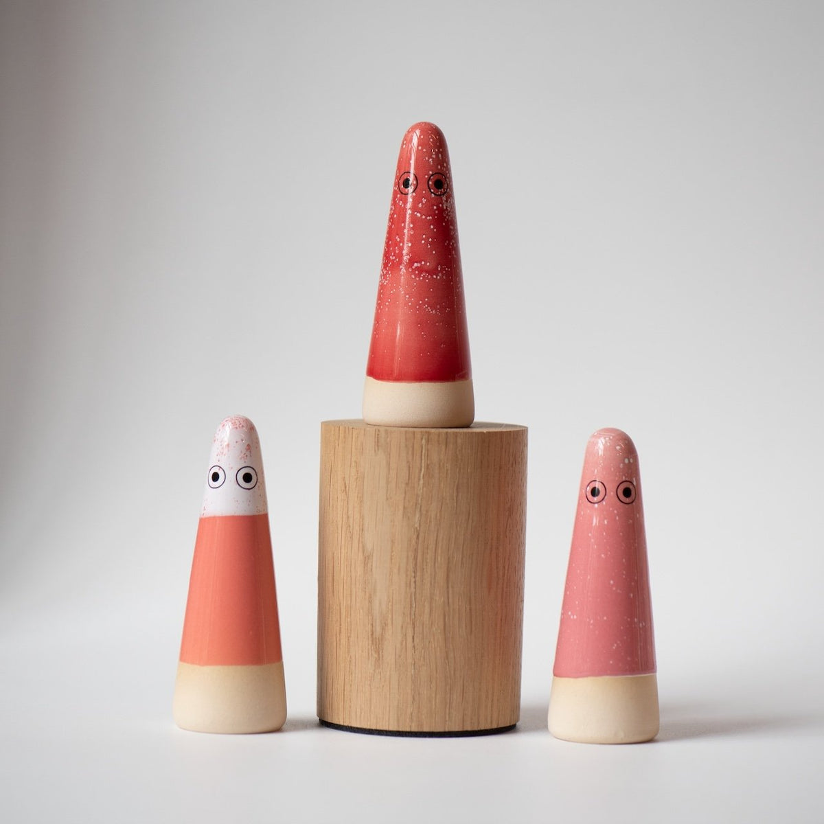 Studio Arhoj Ghost | Aoife | Pink and White Glaze
