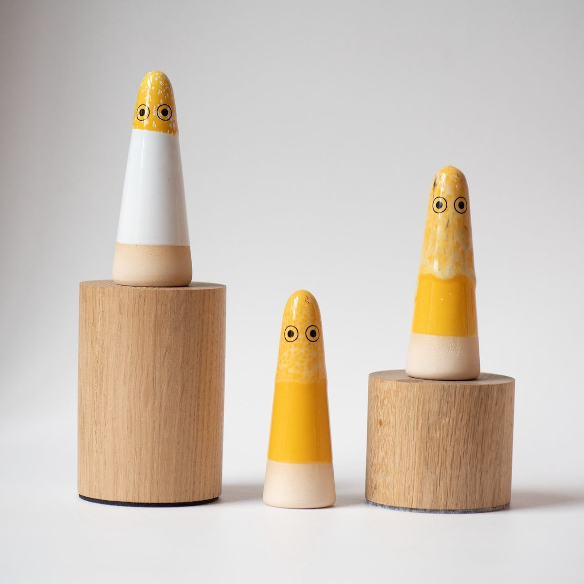 Studio Arhoj Ghost | Larry | Yellow Glaze