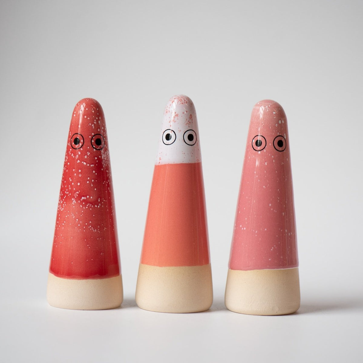 Studio Arhoj Ghost | Aoife | Pink and White Glaze