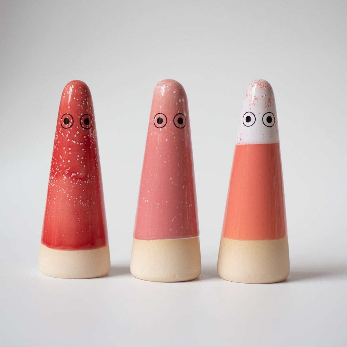 Studio Arhoj Ghost | Aoife | Pink and White Glaze
