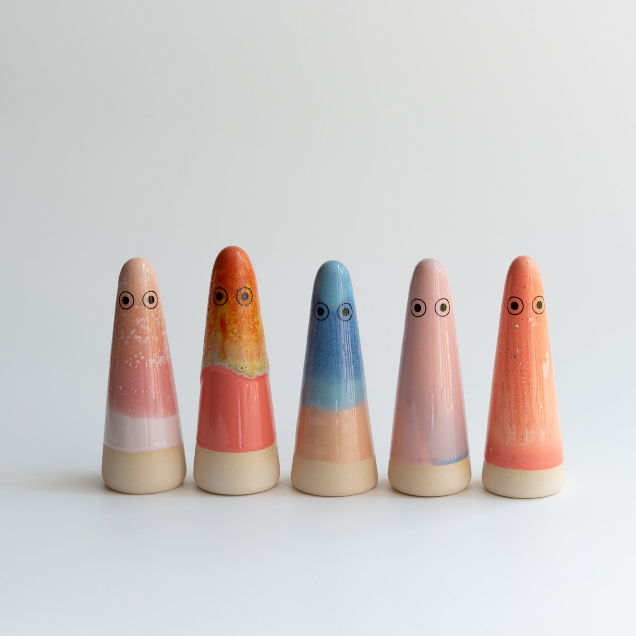 Ghost | Teddy | Ceramic Figurine | by Studio Arhoj