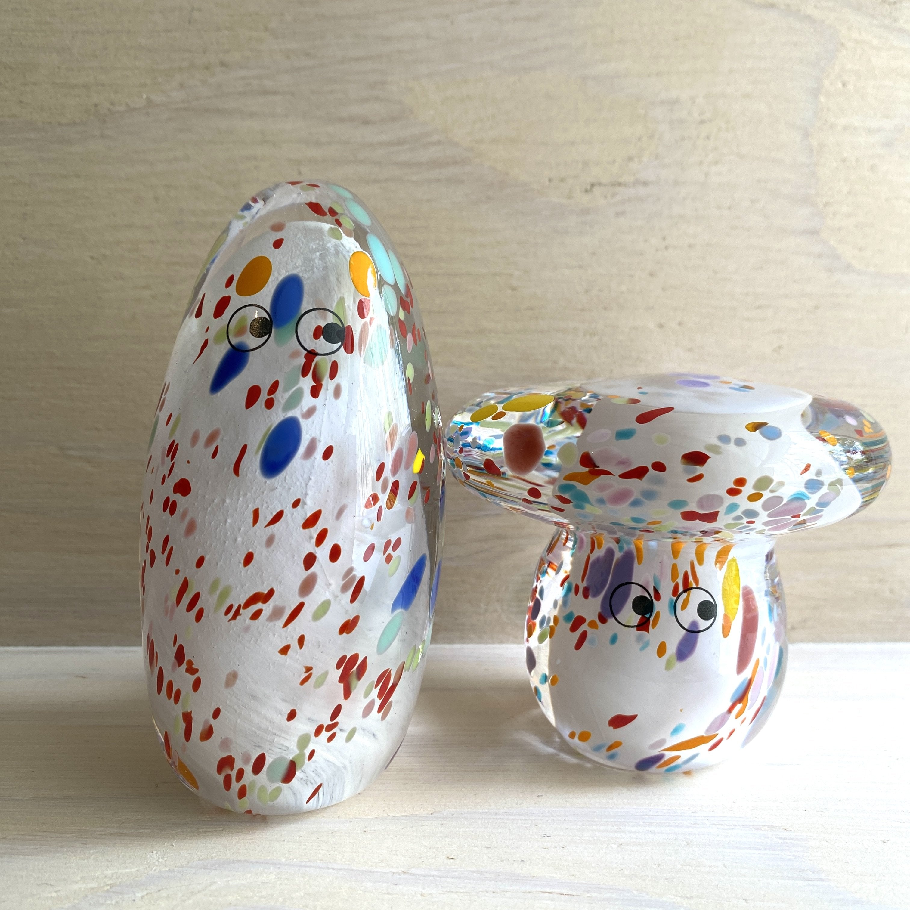Crystal Blob | Circus Splatter | handblown by Studio Arhoj - Lifestory - Studio Arhoj