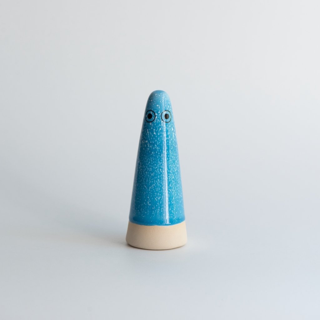 Ghost | Bluejay | Ceramic Figurine | by Studio Arhoj
