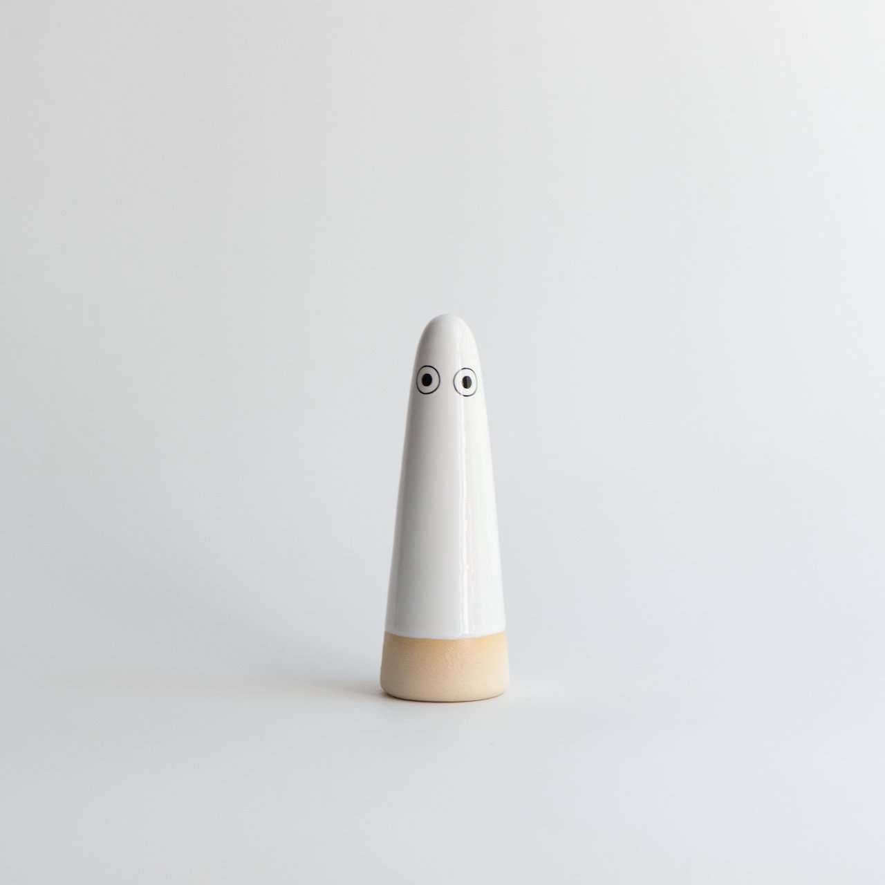 Ghost | Classic White | Ceramic Figurine | by Studio Arhoj