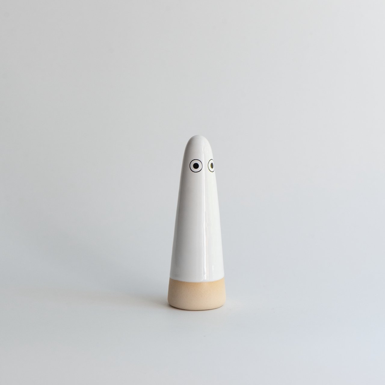 Ghost | Classic White | Ceramic Figurine | by Studio Arhoj