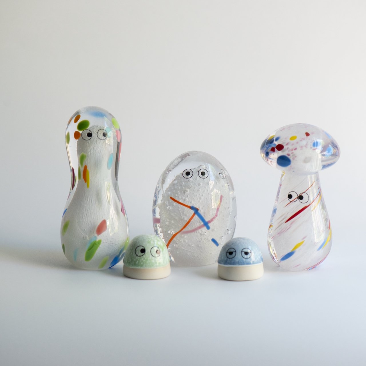 Crystal Blob | Lilian | handblown by Studio Arhoj