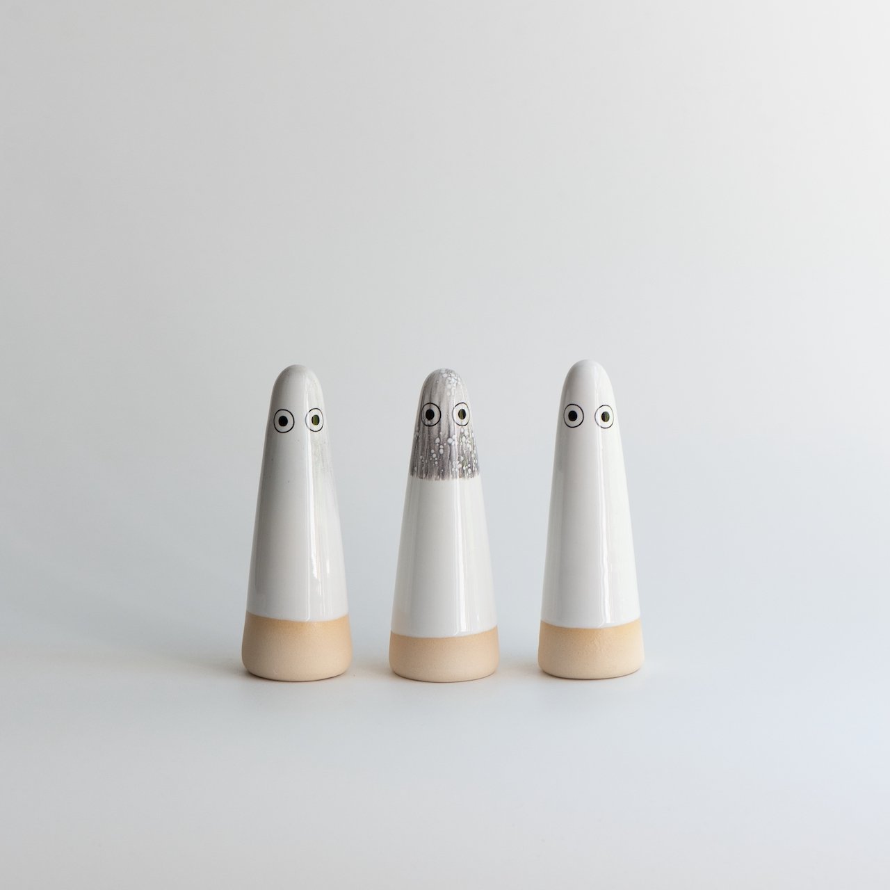 Ghost | Classic White | Ceramic Figurine | by Studio Arhoj