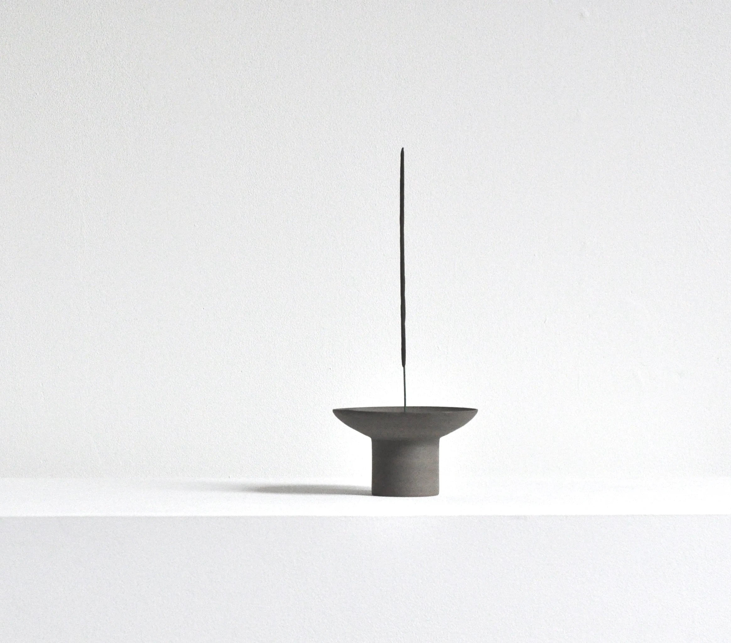 Offering Incense Holder | Charcoal | Handmade in Edinburgh | by Studio Brae - Lifestory