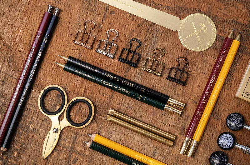 Tools to Liveby Wooden Ballpoint Pen | 0.5mm Tip Refillable - Lifestory