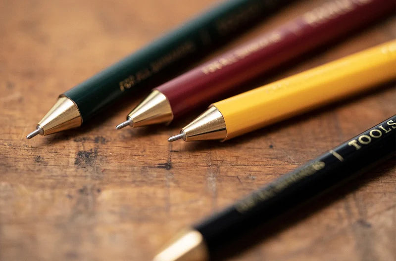 Tools to Liveby Wooden Ballpoint Pen | 0.5mm Tip Refillable - Lifestory