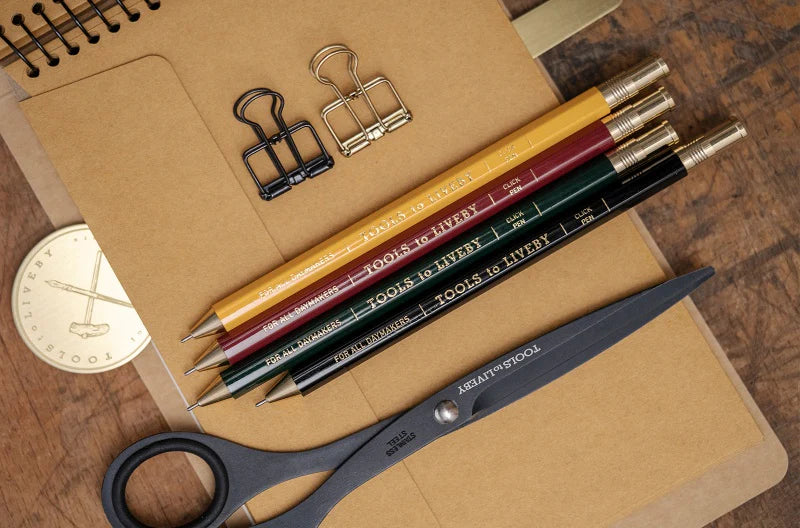 Tools to Liveby Wooden Ballpoint Pen | 0.5mm Tip Refillable - Lifestory