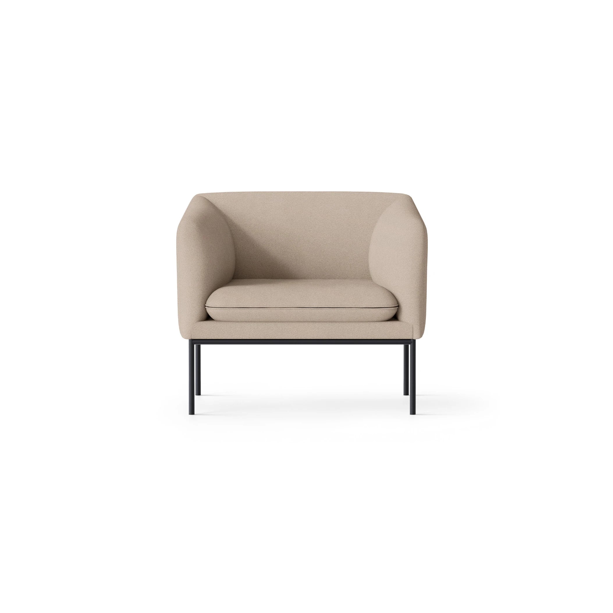 Turn Armchair | 1 Seater | Cotton-Linen | Various Colours | by ferm Living - Lifestory - ferm Living