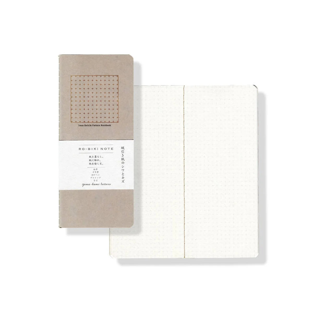 Yamamoto Paper RO-BIKI NOTE Slim Notebook - Various Formats