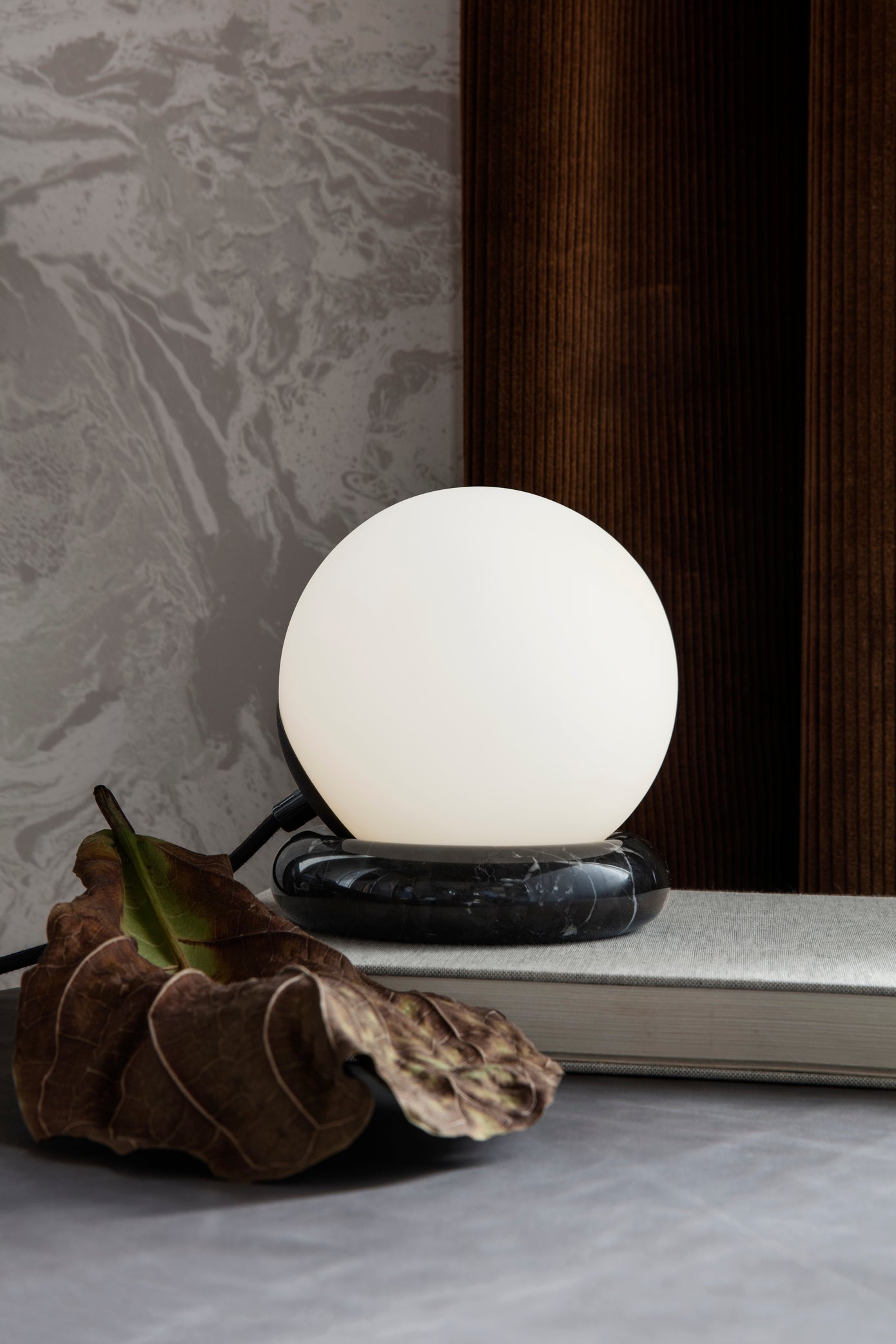 Rest Lamp | Black Marble | Table Lamp - Lifestory - ferm LIVING