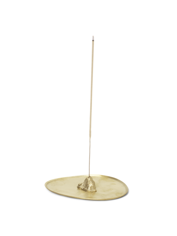 Stone Incense Burner in Brass - Lifestory