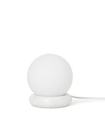 Rest Lamp | White Marble | Table Lamp - Lifestory - ferm LIVING