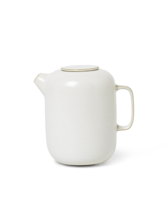 Sekki Coffee Pot | Cream | Ceramic | by ferm Living - Lifestory