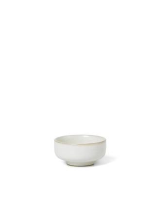 Sekki Salt Jar / Nibble Bowl in Cream Ceramic - Lifestory