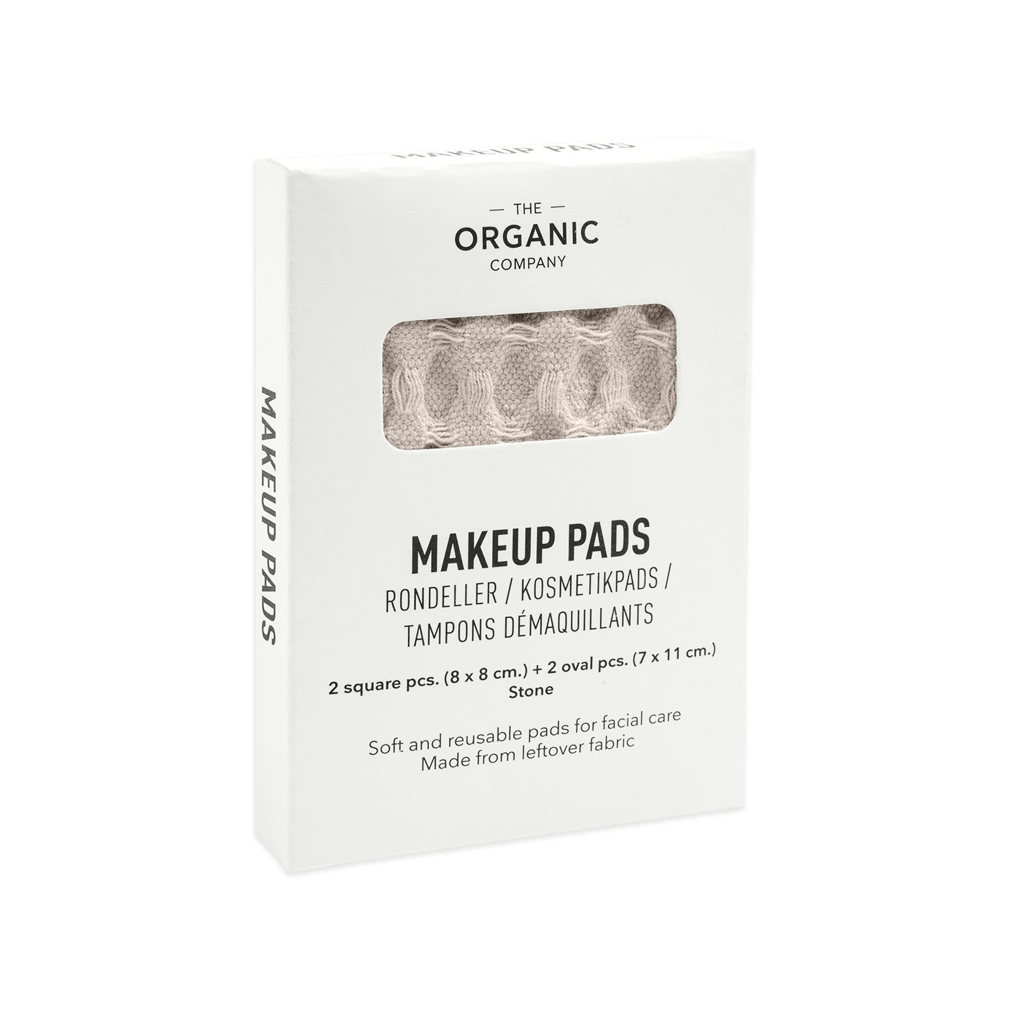 Re-usable Waffle Make Up Pads | Stone | by The Organic Company - Lifestory - The Organic Company