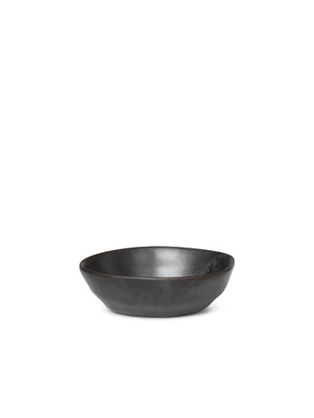 Flow Bowl | Small | Black | Ceramic | by ferm Living - Lifestory - ferm Living