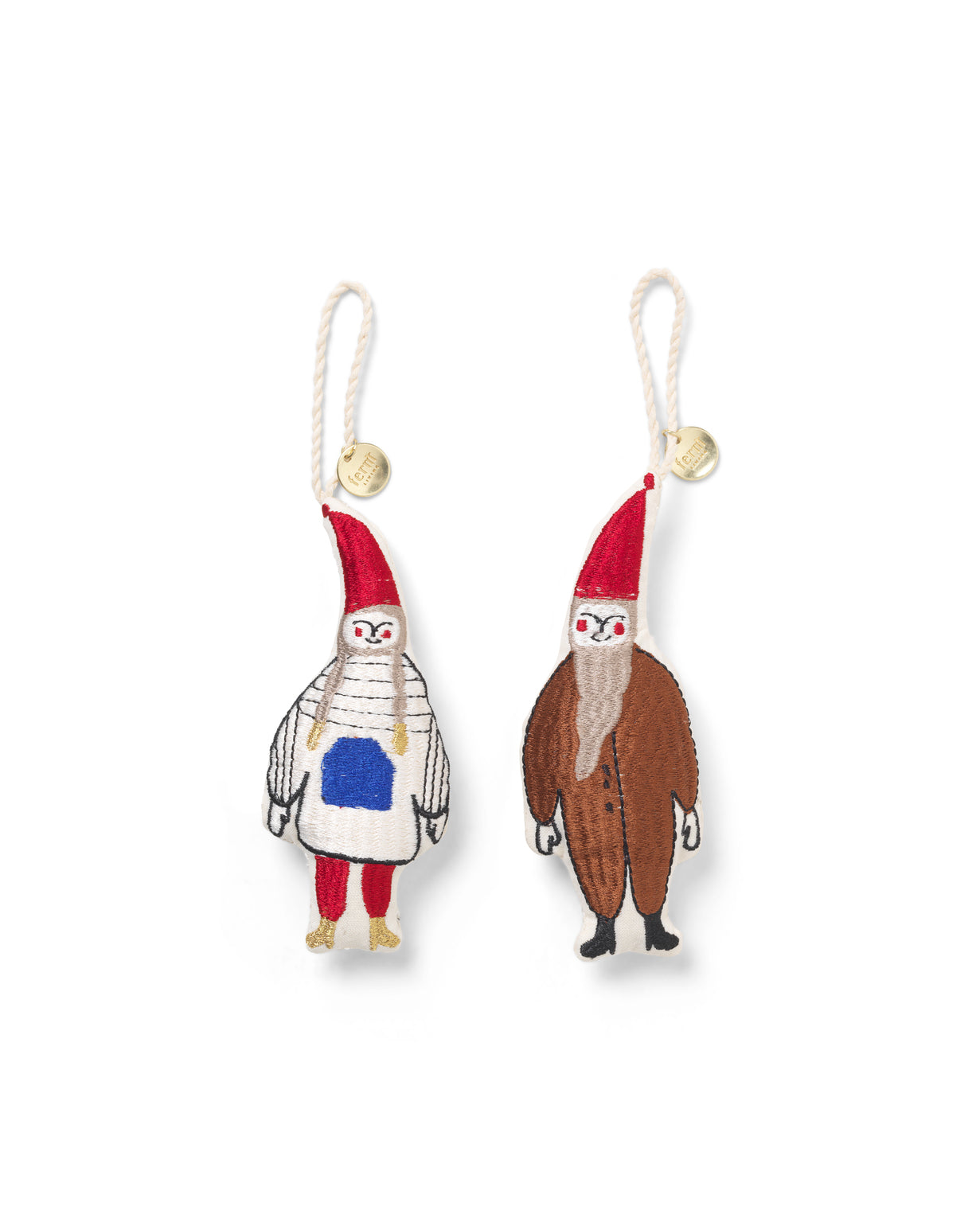 Elf Pair, Original | set of 2 | Christmas Decoration - Lifestory - ferm LIVING