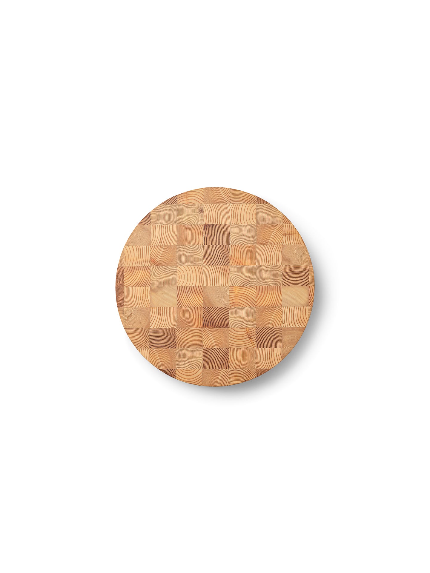 Small Round Chess Cutting Board | Larch Wood | by ferm Living - Lifestory - ferm Living
