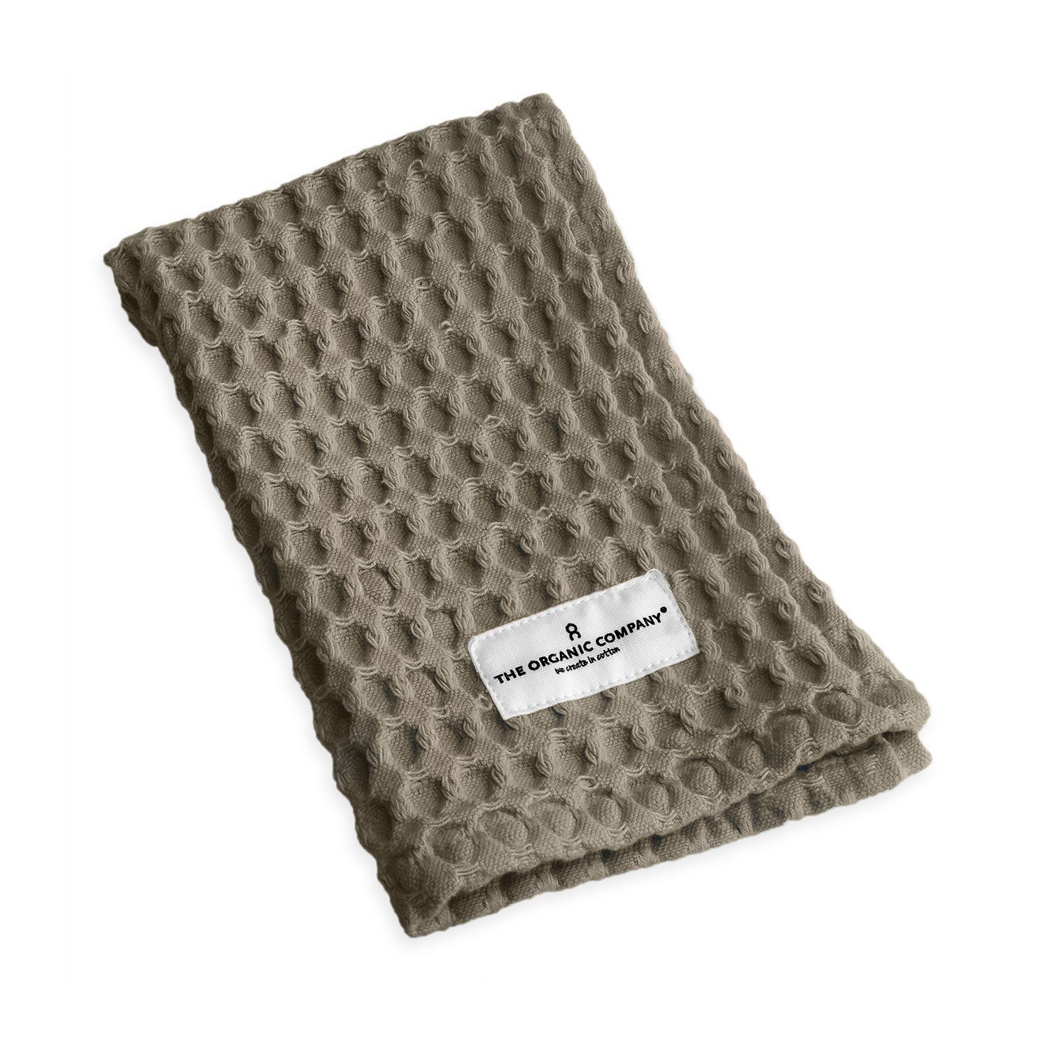 Big Waffle Kitchen & Wash Cloth | Clay | by The Organic Company - Lifestory